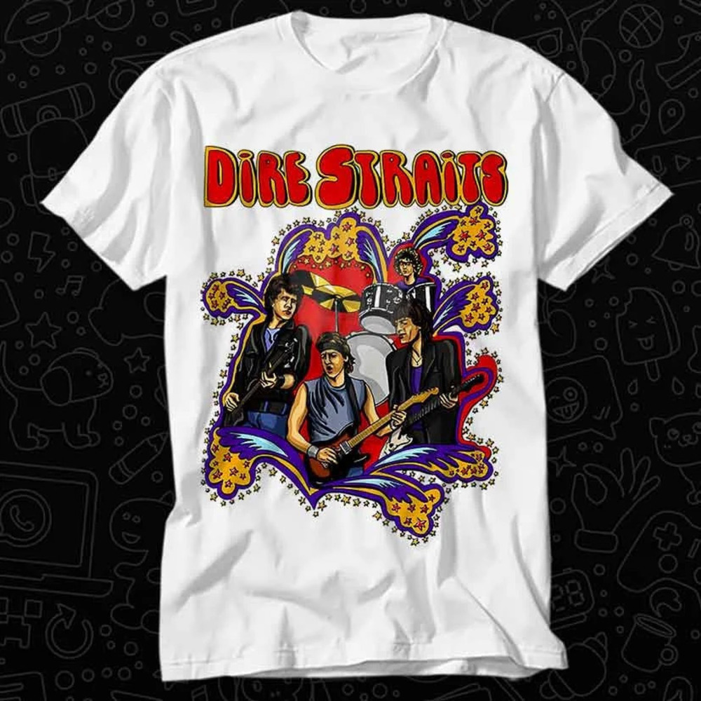 Dire Straits Music Punk Rock T Shirt